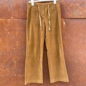 J.Jill high waisted wide leg corduroy pants